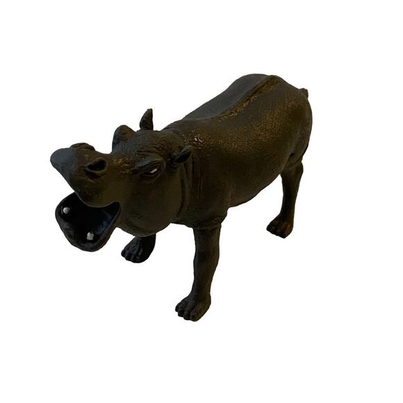 Greenbriar International Plastic Safari Animal Figurines Hippo Tiger Elephant - Picture 10 of 15